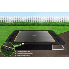 Flat to the ground Trampoline Rechthoekig Capital Play Black 427 x 305 cm