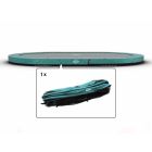 Trampoline Rand ovaal Berg Champion Grand inground 520x345 groen