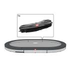 Trampoline Rand ovaal Berg Favorit Grand inground 520x345 cm Grijs