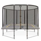 Trampoline veiligheidsnet Magic Circle Pro Fiber rechthoekig 244x366 cm