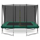 Magic Jump Rechthoekige Trampoline 214 x 305 cm Groen met Veiligheidsnet