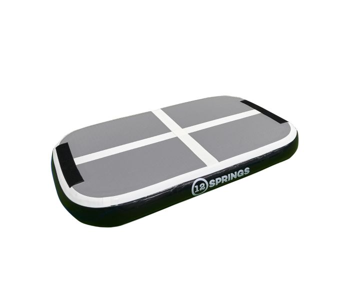 Airbord 12spring 100x60x10 cm standaard Zwart