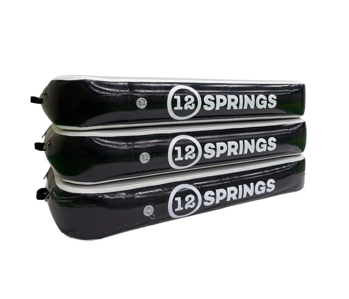 Airbox set 12spring 200x100x30 cm Pro Zwart