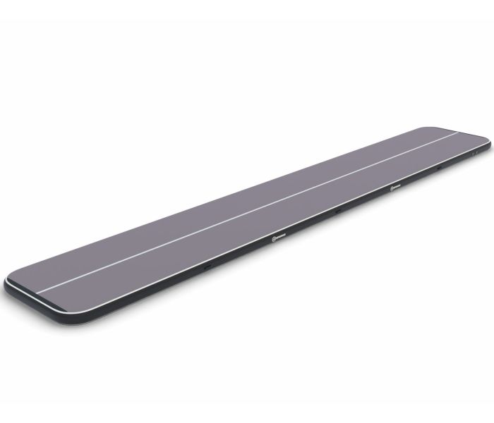 Airtrack 12spring 1200x200x20 cm Plus Zwart/grijs