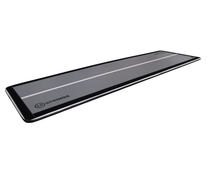 Airtrack 12spring 500x150x5 cm Slim Zwart/grijs