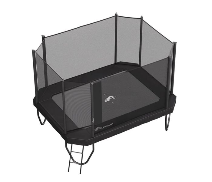 Akrobat Primus Challenger Plus Rechthoekige Trampoline met veiligheidsnet 335x244 cm