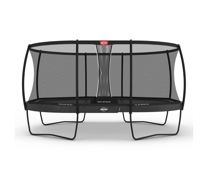 Berg Champion Grand Ovale Trampoline 470x310 met deluxe veiligheidsnet