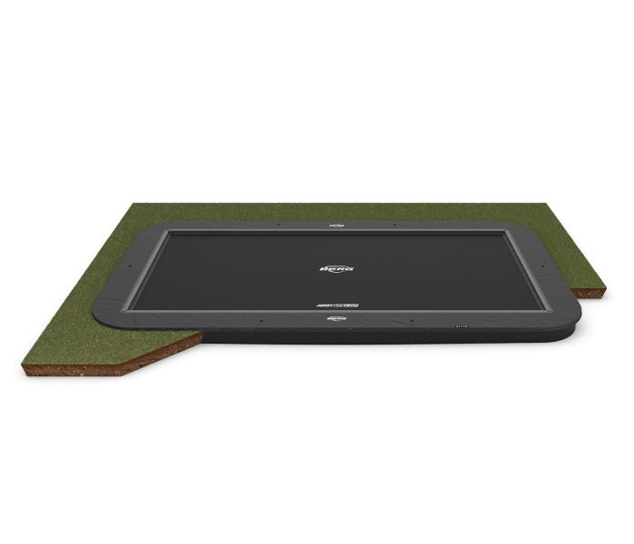 Berg Ultim Elite Rechthoekige Flatground Trampoline 500x300 cm Grijs