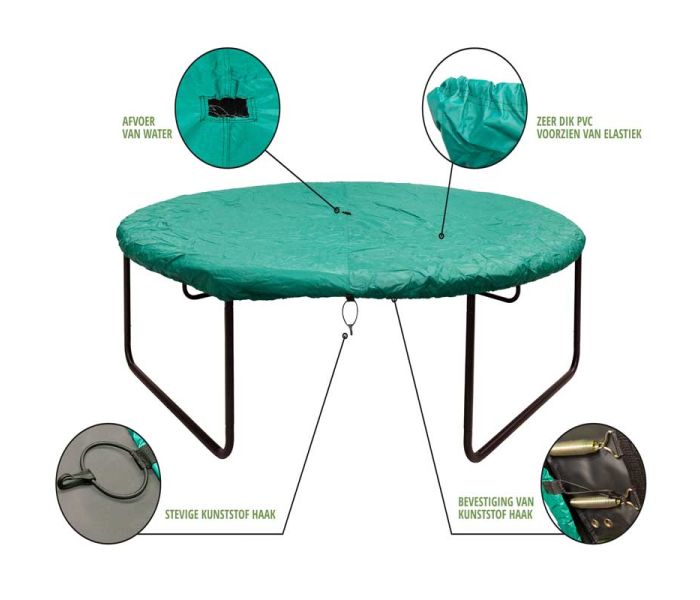 Trampoline afdekhoes winter 305 cm details
