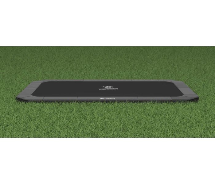 Flat to the ground Trampoline Rechthoekig Magic Circle Pro Grey 525x305 cm