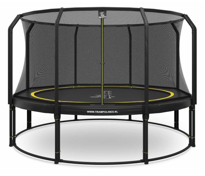 Magic Circle Pro Black Trampoline 427-430 cm met veiligheidsnet
