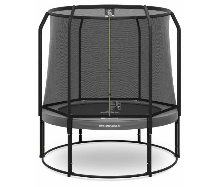 Magic Circle Pro Grey Trampoline 251 cm met veiligheidsnet