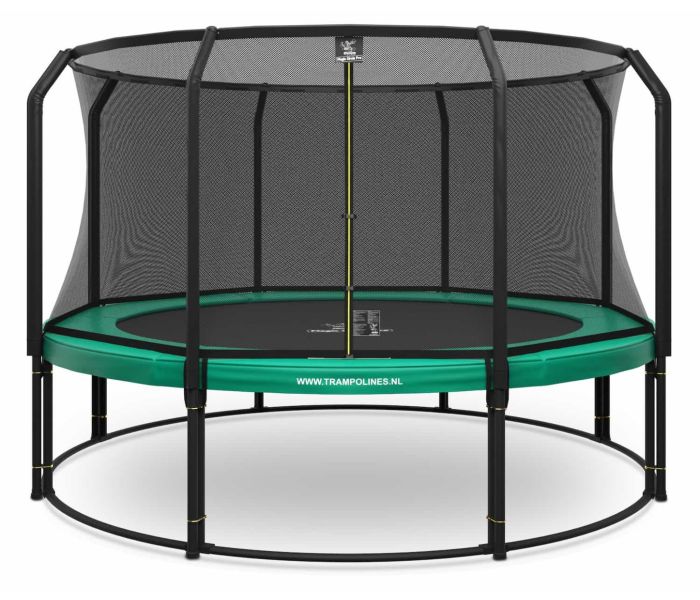 Magic Circle Pro Trampoline 427-430 cm Groen met veiligheidsnet
