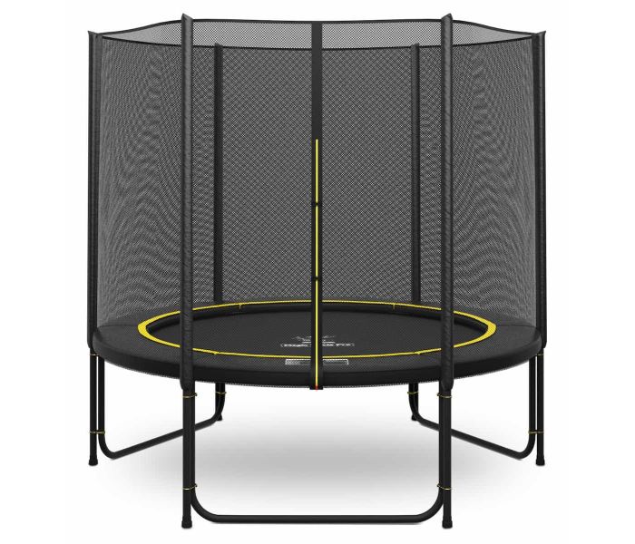 Magic Jump Black Trampoline 251 met veiligheidsnet