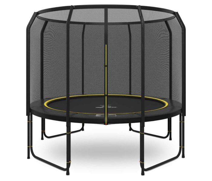 Magic Jump Fiber Black trampoline 305 met veiligheidsnet
