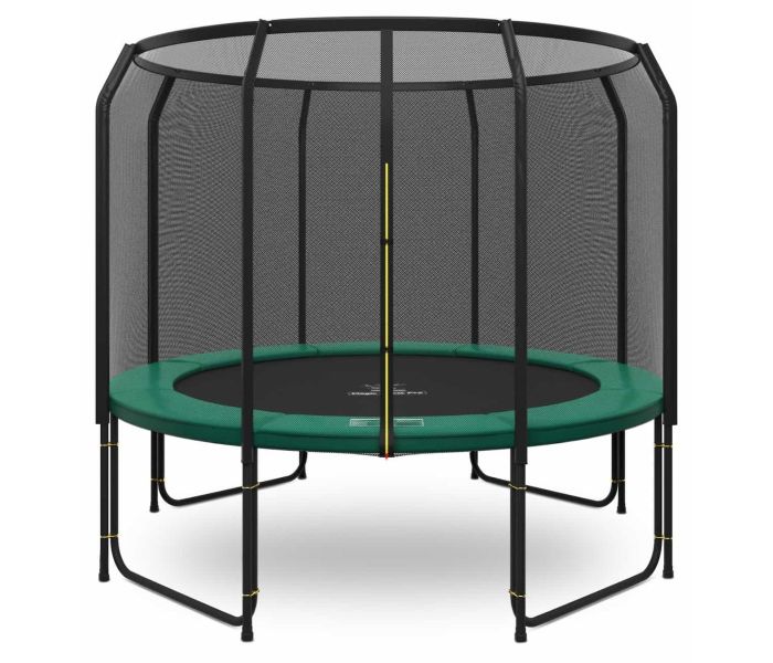 Magic Jump Fiber trampoline 305 cm Groen met veiligheidsnet