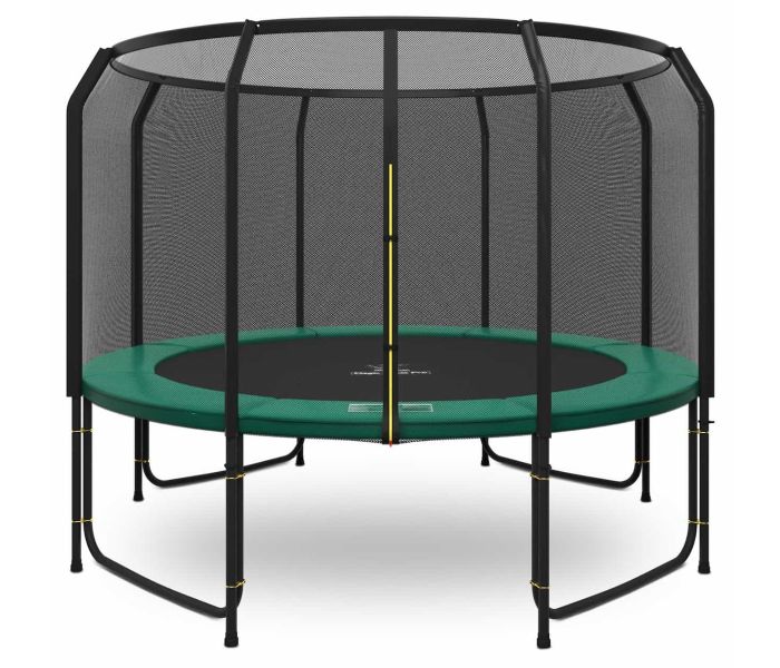 Magic Jump Fiber trampoline 366 cm Groen met veiligheidsnet