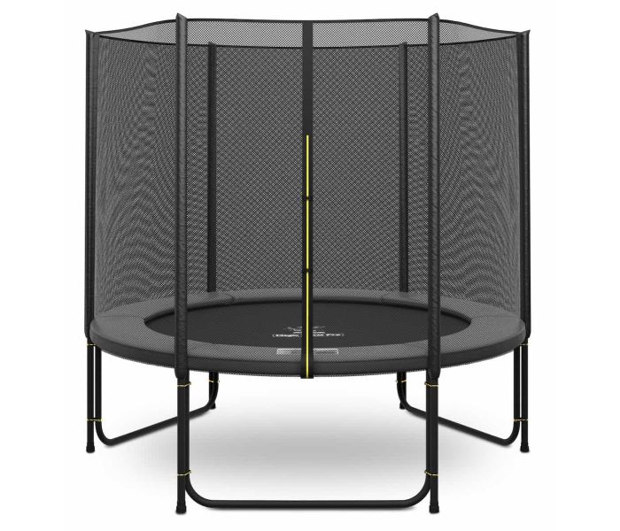 Magic Jump Grey Trampoline 251 cm met veiligheidsnet