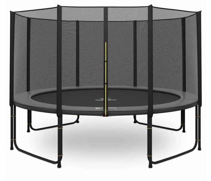 Magic Jump Grey Trampoline 427 cm met veiligheidsnet