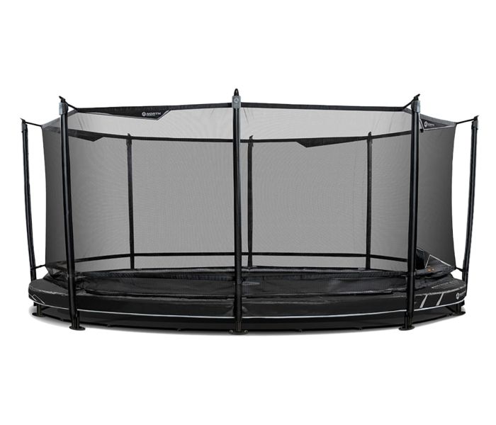 North Legend Ovale Ingraaf Trampoline 500x345 cm met veiligheidsnet
