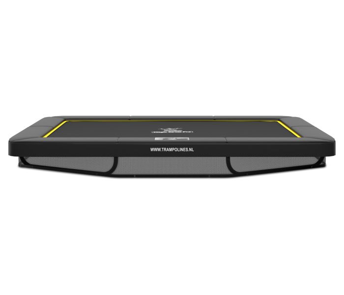 Rechthoekige Ingraaf Trampoline Magic Circle Pro Black 244 x 366 cm