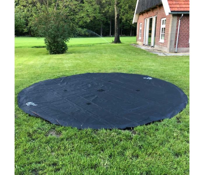 Trampoline Afdekhoes Flat To The Ground 427 cm Black