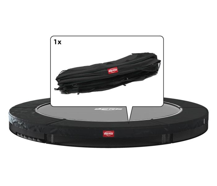 Trampoline Rand Berg Favorit inground 427-430 cm Zwart