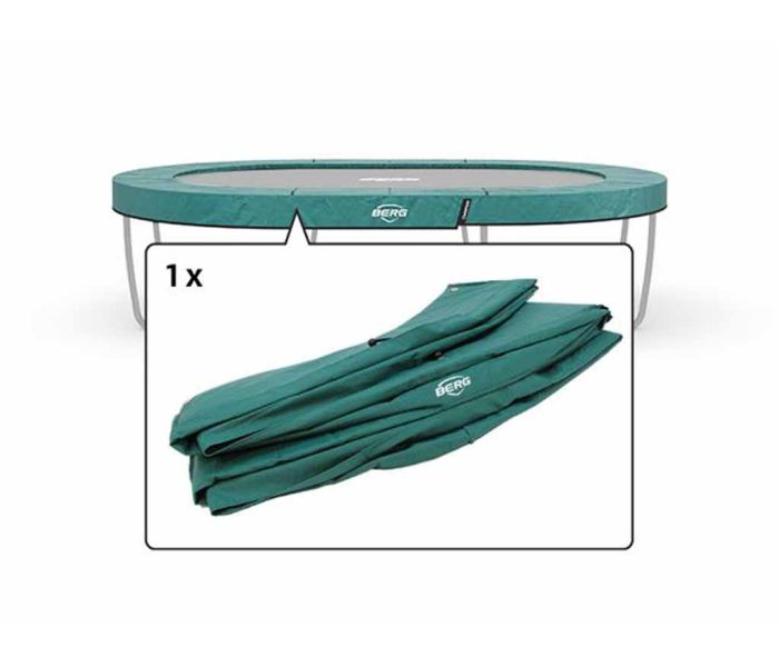 Trampoline Rand ovaal Berg Champion Grand 350x250 cm Groen